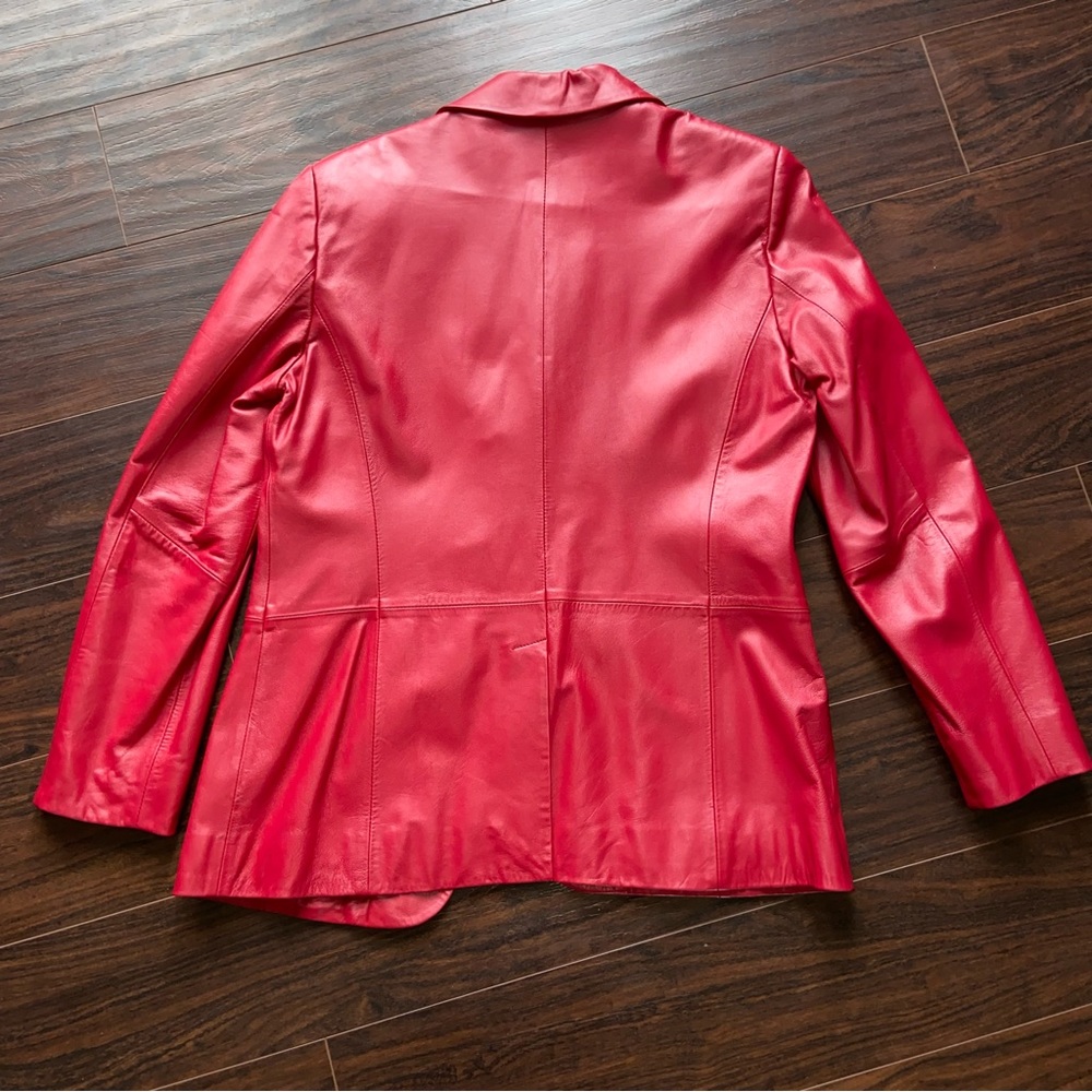 Vintage Pendleton Red Leather Jacket - image 2